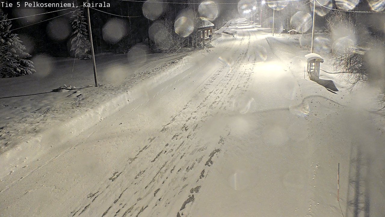 Kelikamerat Kuva Tie 5 Pelkosenniemi, Kairala, Pelkosenniemi, Lappi