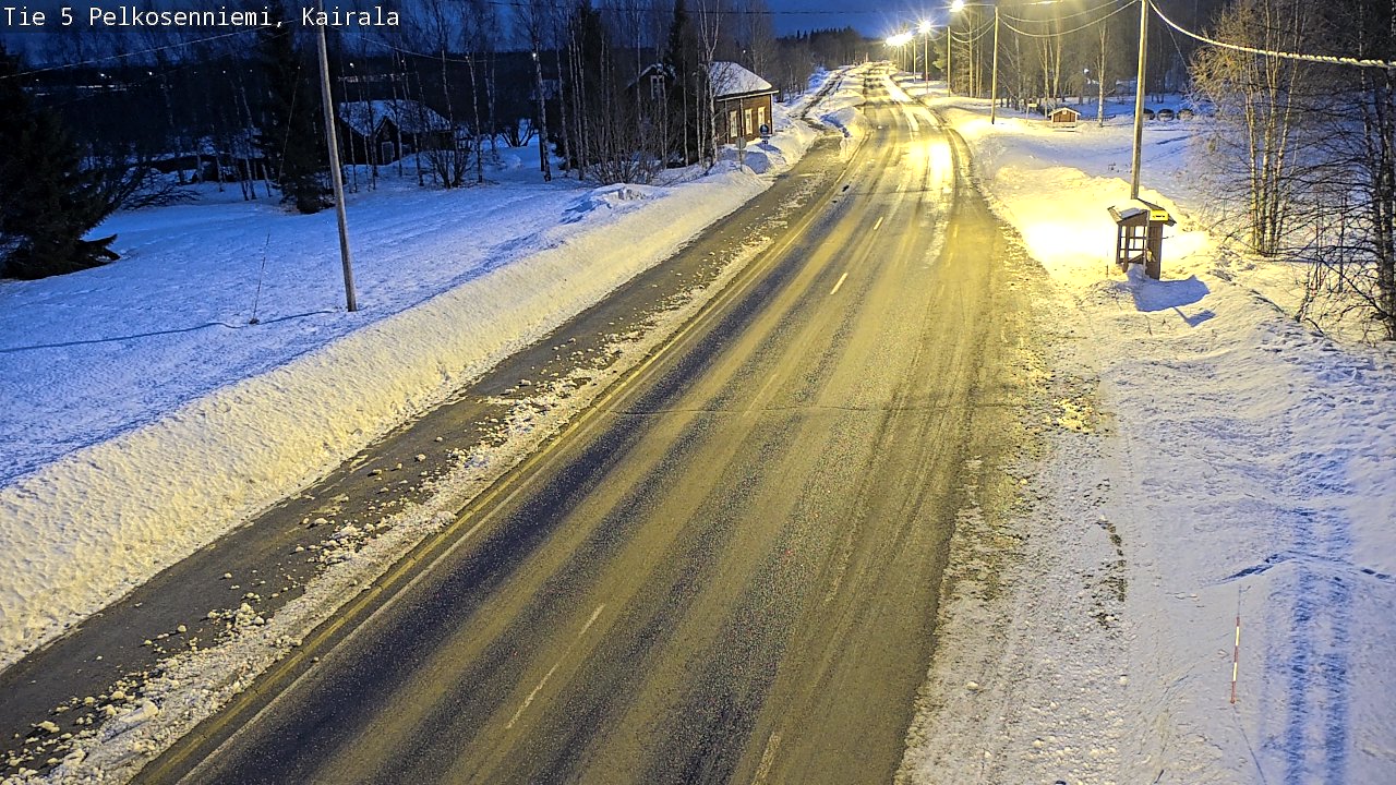 Kelikamerat Kuva Tie 5 Pelkosenniemi, Kairala, Pelkosenniemi, Lappi