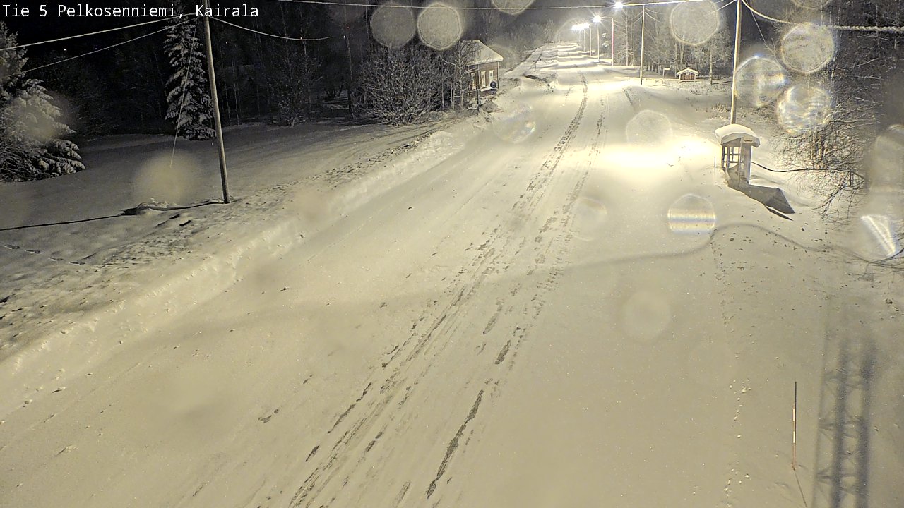 Kelikamerat Kuva Tie 5 Pelkosenniemi, Kairala, Pelkosenniemi, Lappi