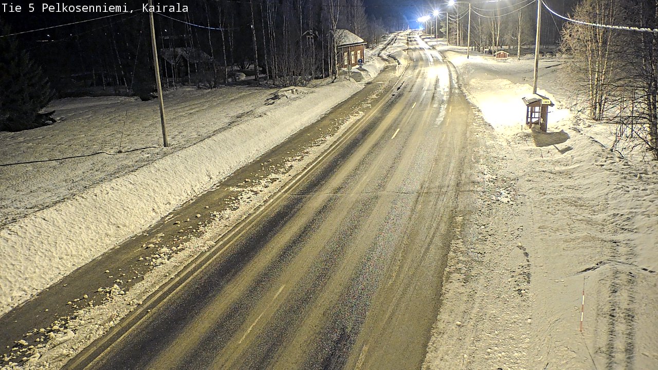 Kelikamerat Kuva Tie 5 Pelkosenniemi, Kairala, Pelkosenniemi, Lappi