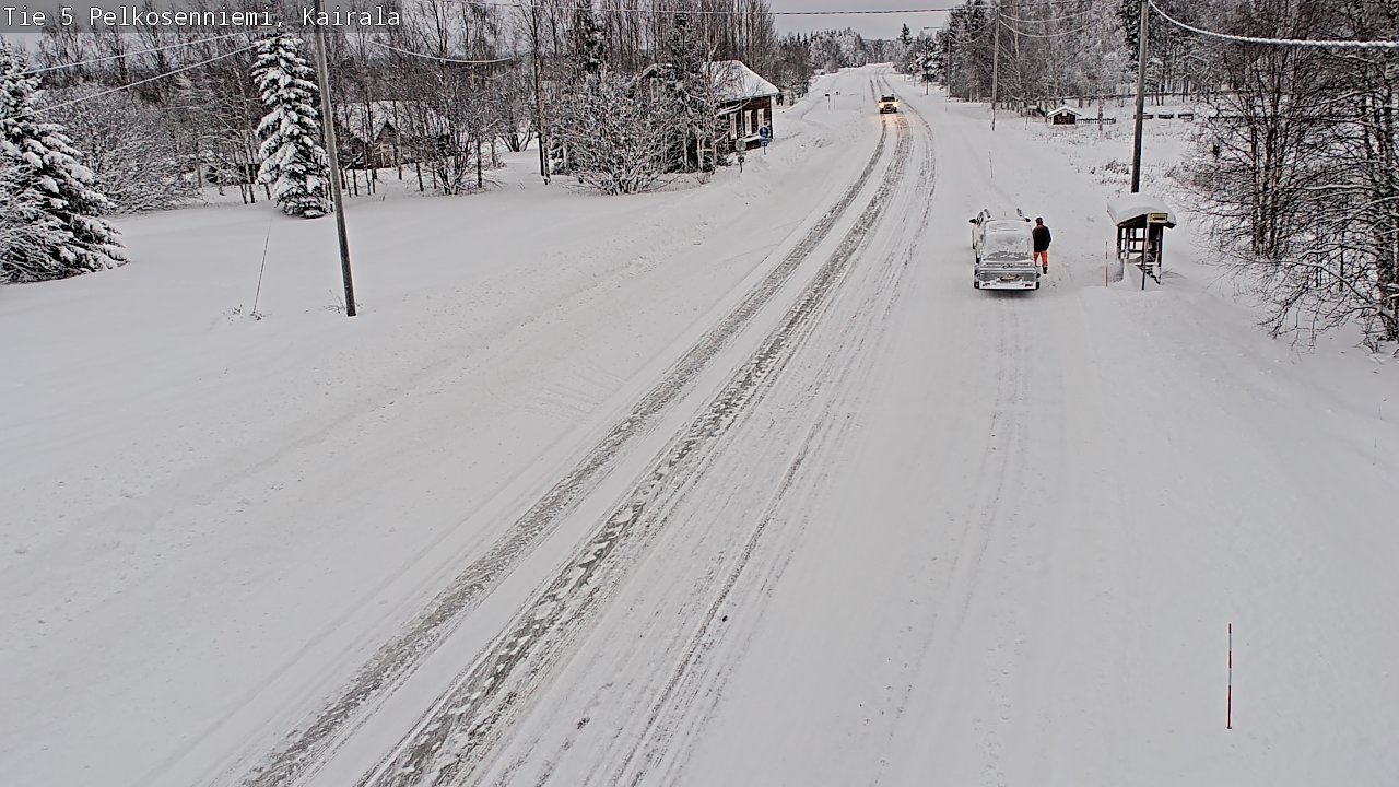 Kelikamerat Kuva Tie 5 Pelkosenniemi, Kairala, Pelkosenniemi, Lappi