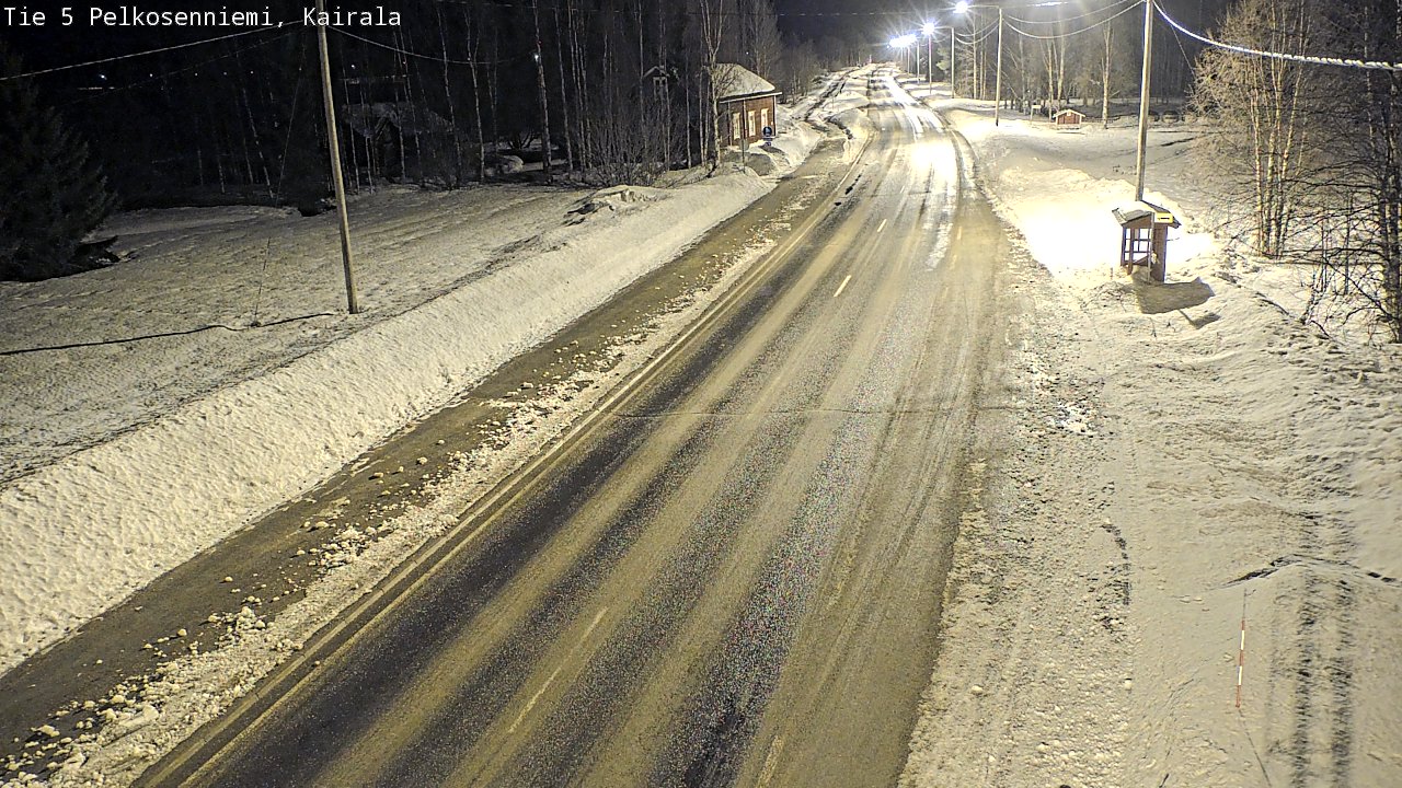Kelikamerat Kuva Tie 5 Pelkosenniemi, Kairala, Pelkosenniemi, Lappi