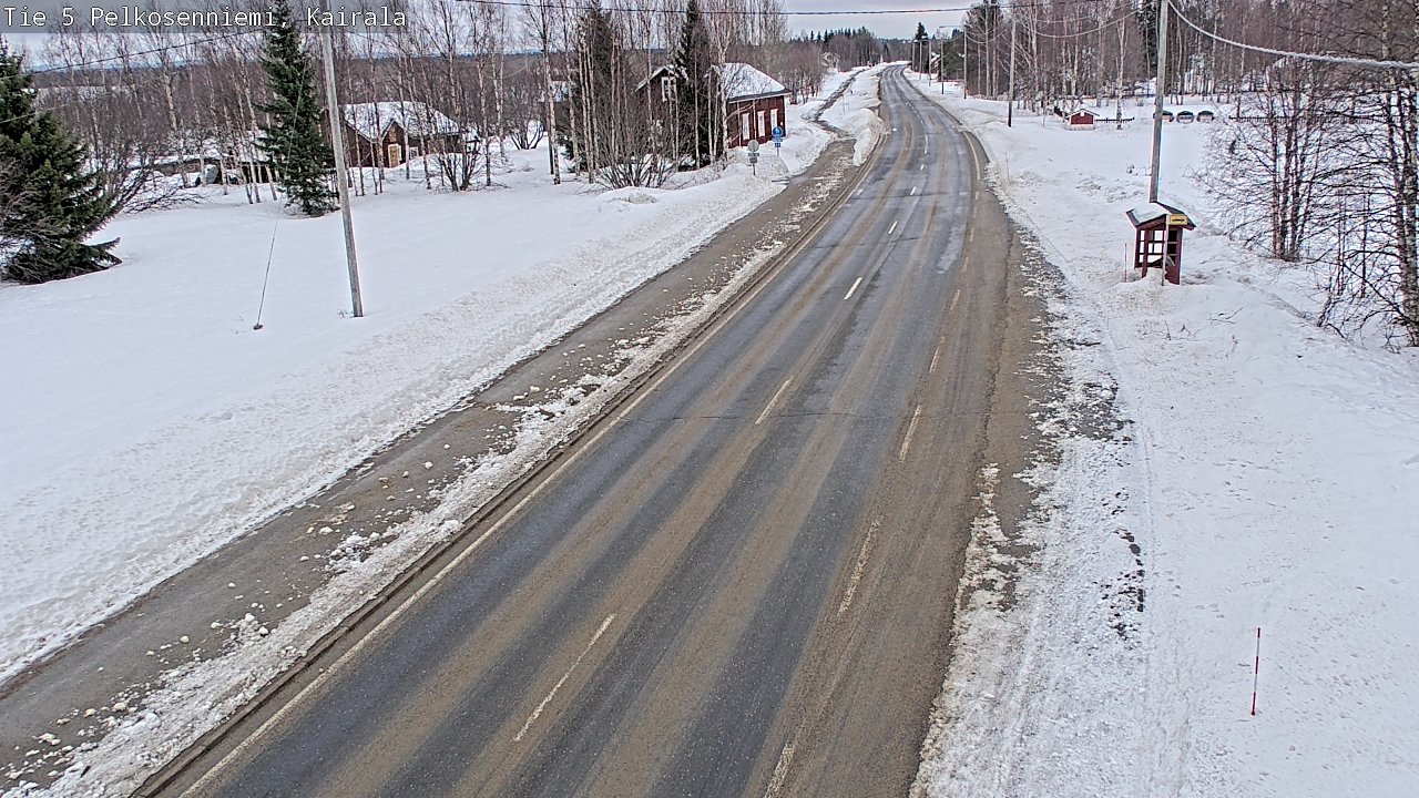 Kelikamerat Kuva Tie 5 Pelkosenniemi, Kairala, Pelkosenniemi, Lappi