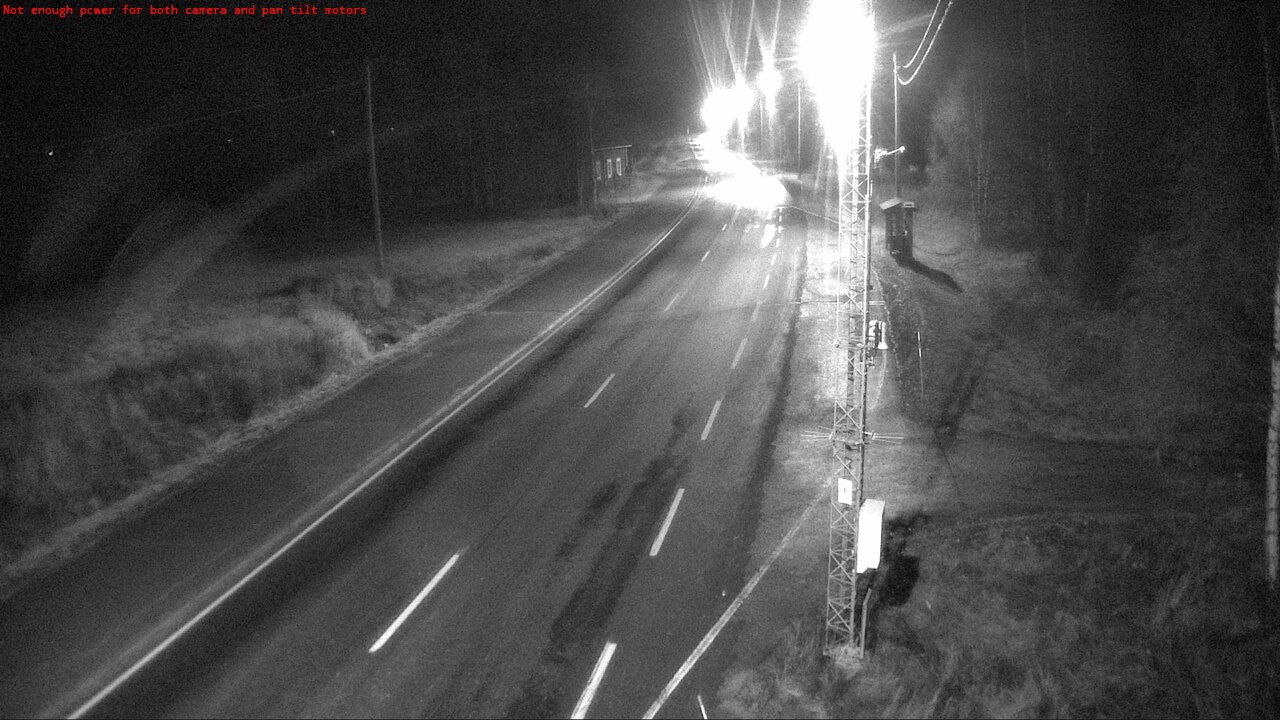 Weather Camera Image Väg 5 Pelkosenniemi, Kairala, Pelkosenniemi, Lappi