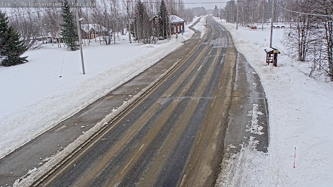 Kelikamerat Kuva Tie 5 Pelkosenniemi, Kairala, Pelkosenniemi, Lappi