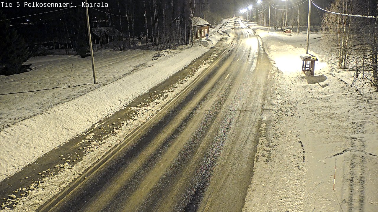Kelikamerat Kuva Tie 5 Pelkosenniemi, Kairala, Pelkosenniemi, Lappi