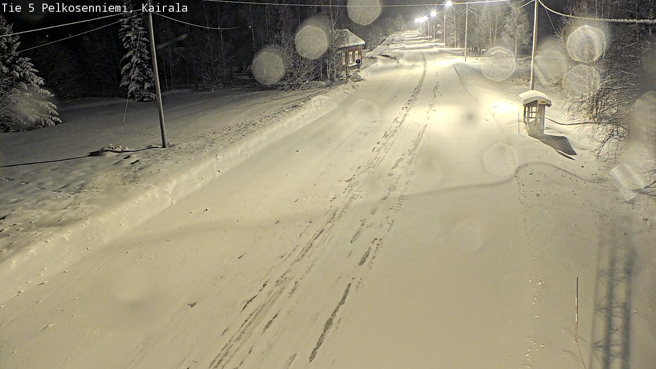 Kelikamerat Kuva Tie 5 Pelkosenniemi, Kairala, Pelkosenniemi, Lappi