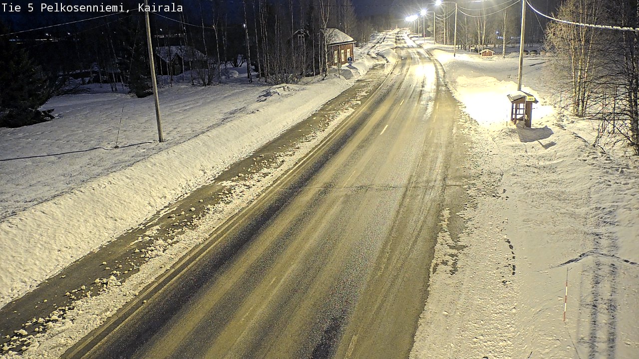 Kelikamerat Kuva Tie 5 Pelkosenniemi, Kairala, Pelkosenniemi, Lappi
