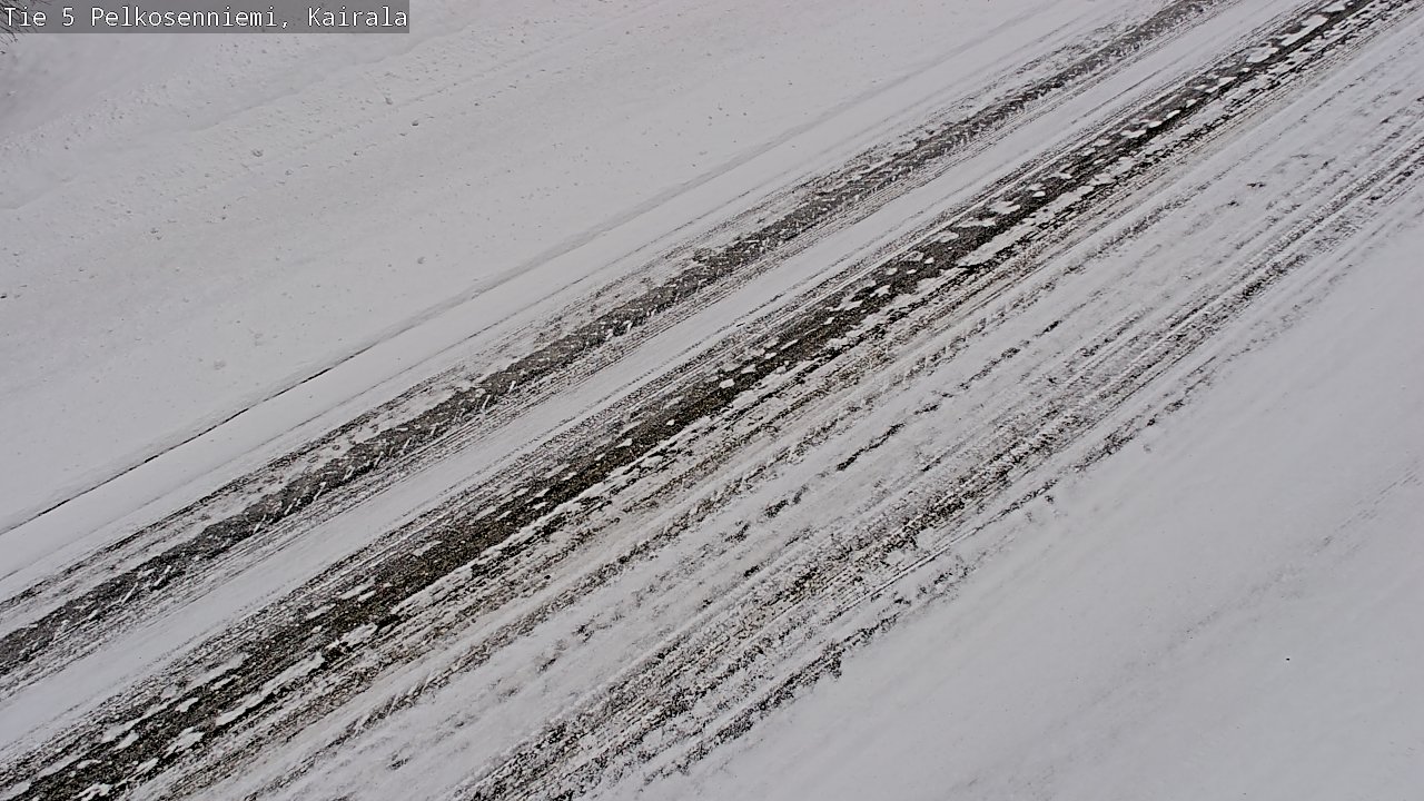Kelikamerat Kuva Tie 5 Pelkosenniemi, Kairala, Pelkosenniemi, Lappi