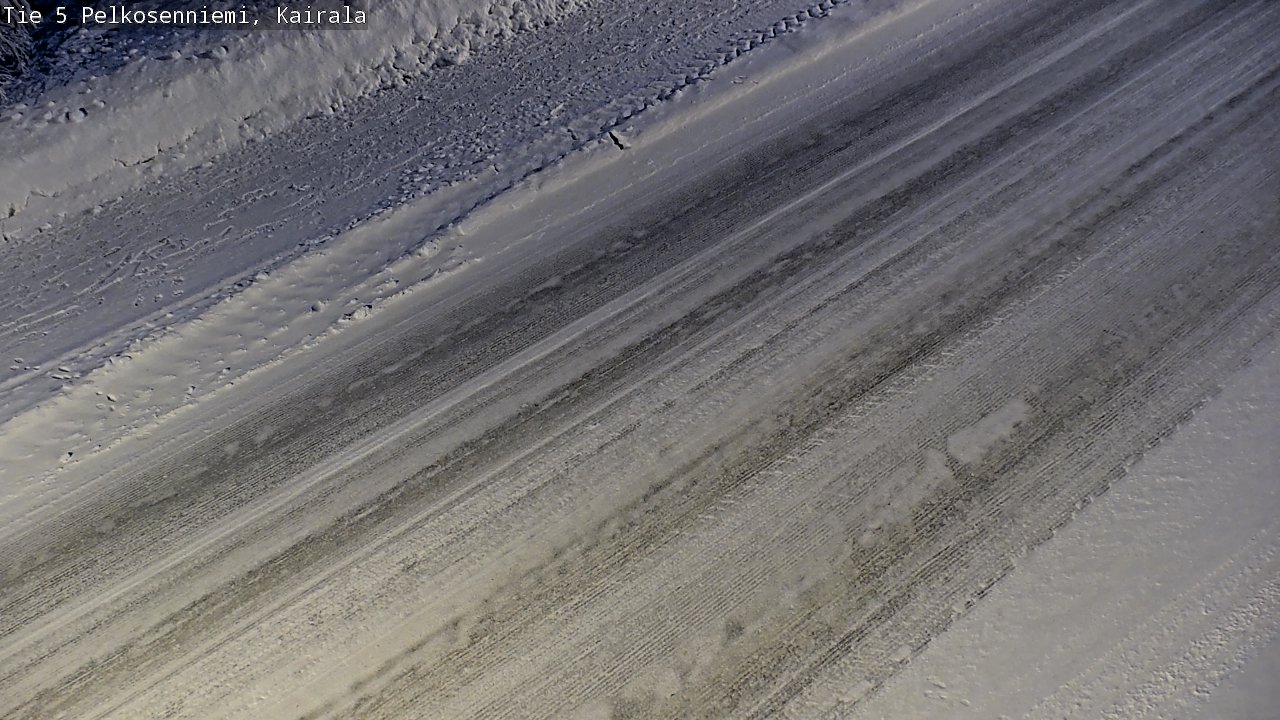 Kelikamerat Kuva Tie 5 Pelkosenniemi, Kairala, Pelkosenniemi, Lappi