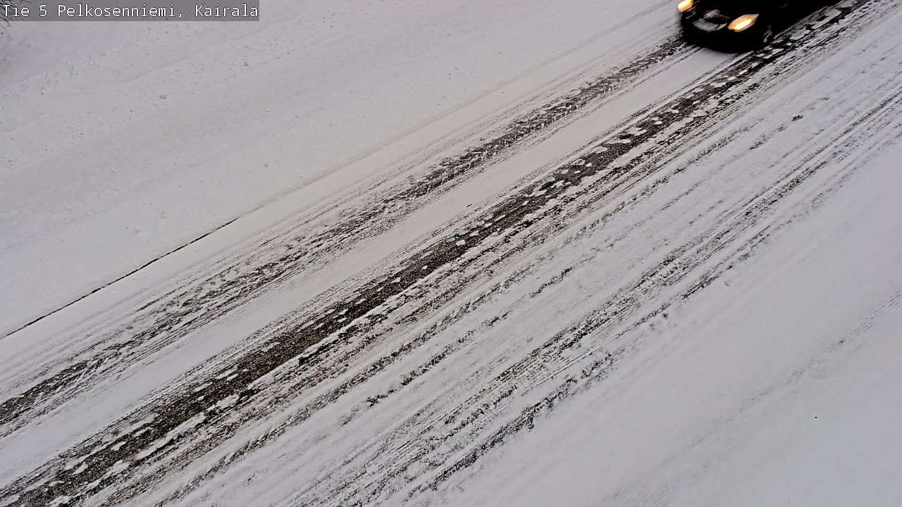 Kelikamerat Kuva Tie 5 Pelkosenniemi, Kairala, Pelkosenniemi, Lappi