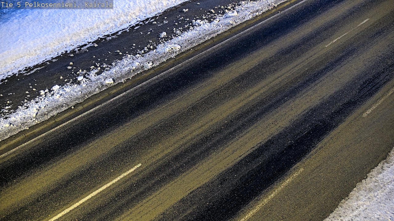 Kelikamerat Kuva Tie 5 Pelkosenniemi, Kairala, Pelkosenniemi, Lappi