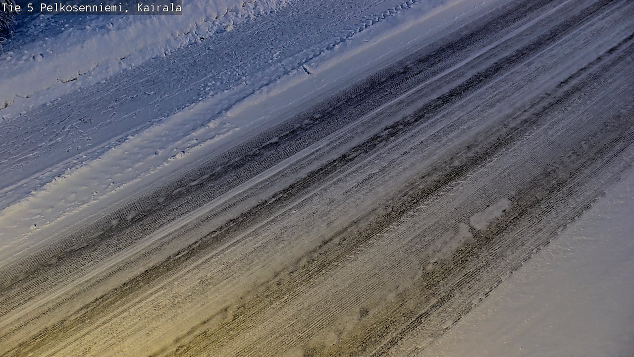 Kelikamerat Kuva Tie 5 Pelkosenniemi, Kairala, Pelkosenniemi, Lappi