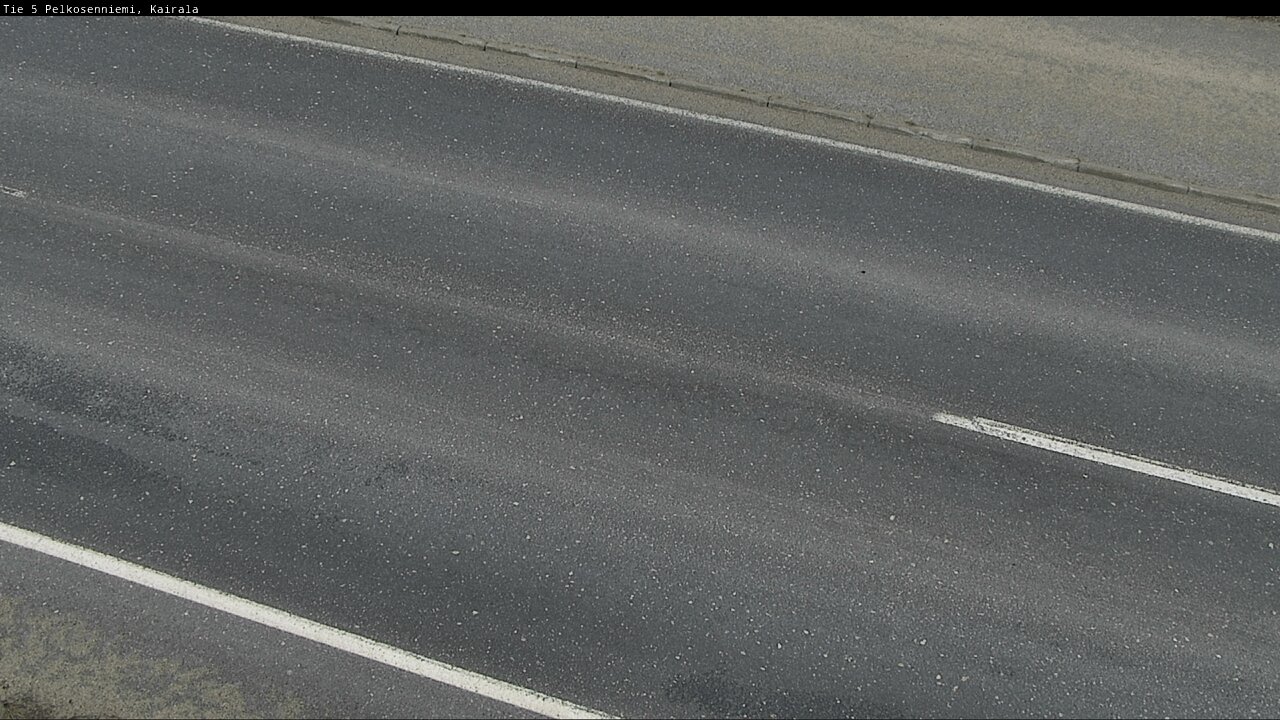Weather Camera Image Road 5 Pelkosenniemi, Kairala, Pelkosenniemi, Lappi