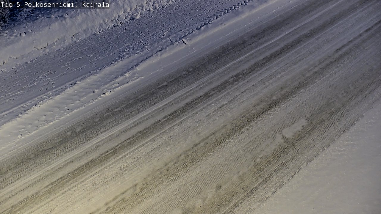Kelikamerat Kuva Tie 5 Pelkosenniemi, Kairala, Pelkosenniemi, Lappi