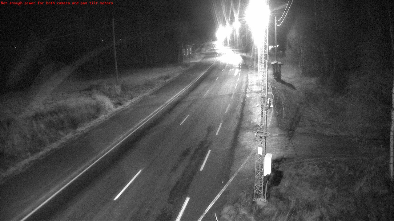 Weather Camera Image Väg 5 Pelkosenniemi, Kairala, Pelkosenniemi, Lappi
