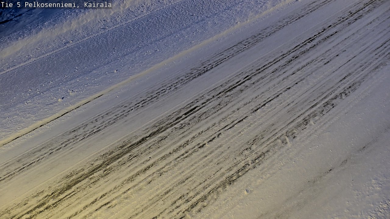 Kelikamerat Kuva Tie 5 Pelkosenniemi, Kairala, Pelkosenniemi, Lappi