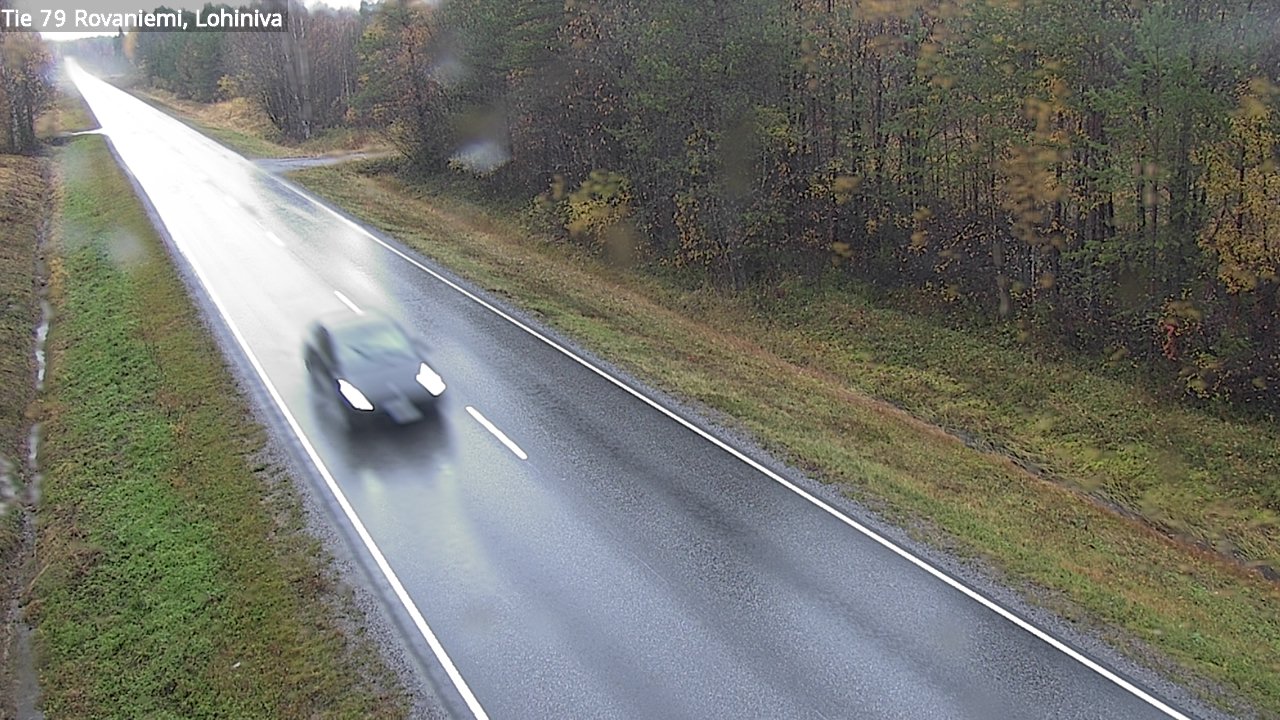 Weather Camera Image Road 79 Rovaniemi Lohiniva, Rovaniemi, Lappi