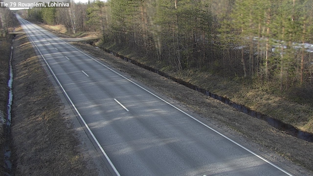 Weather Camera Image Road 79 Rovaniemi Lohiniva, Rovaniemi, Lappi