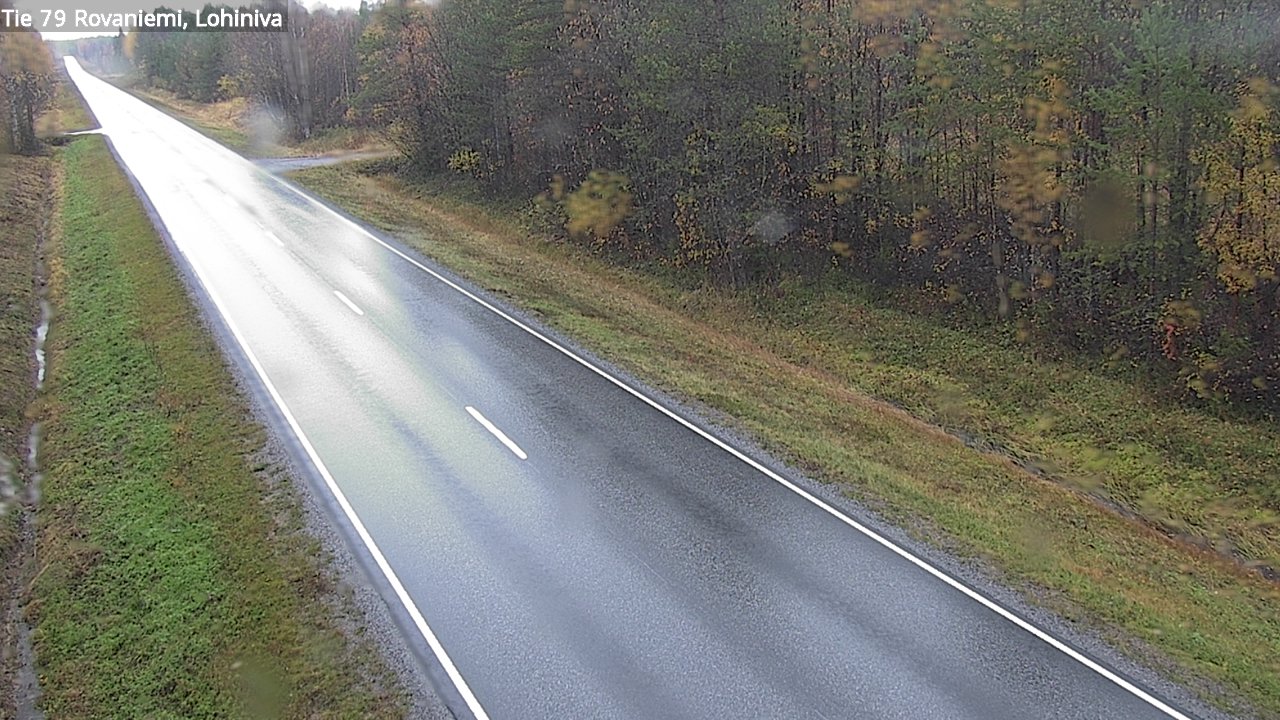 Weather Camera Image Road 79 Rovaniemi Lohiniva, Rovaniemi, Lappi