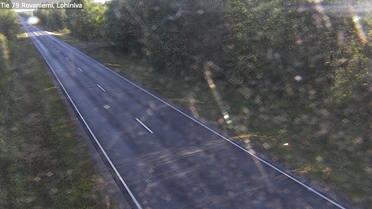 Weather Camera Image Väg 79 Rovaniemi Lohiniva, Rovaniemi, Lappi