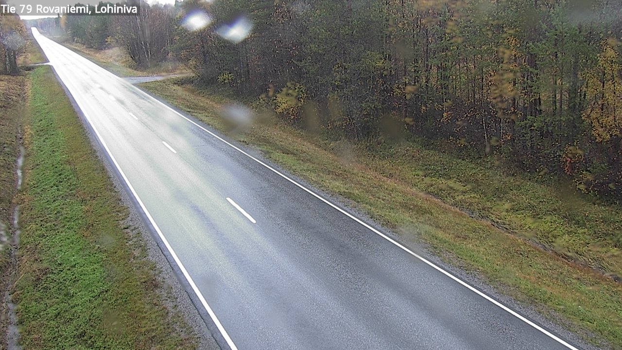 Weather Camera Image Road 79 Rovaniemi Lohiniva, Rovaniemi, Lappi
