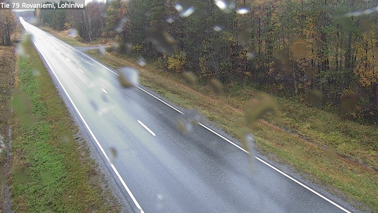 Weather Camera Image Road 79 Rovaniemi Lohiniva, Rovaniemi, Lappi