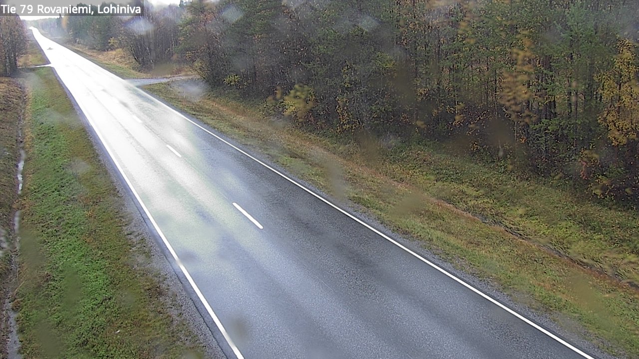 Weather Camera Image Road 79 Rovaniemi Lohiniva, Rovaniemi, Lappi