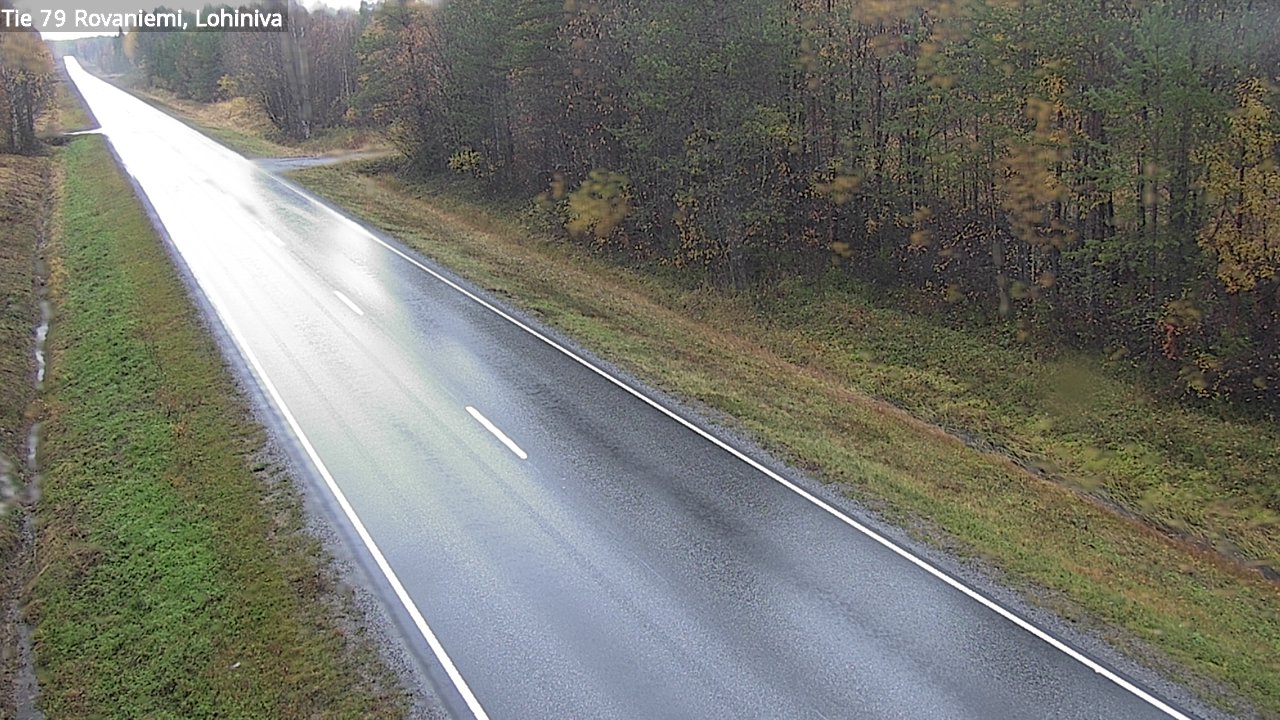 Weather Camera Image Road 79 Rovaniemi Lohiniva, Rovaniemi, Lappi
