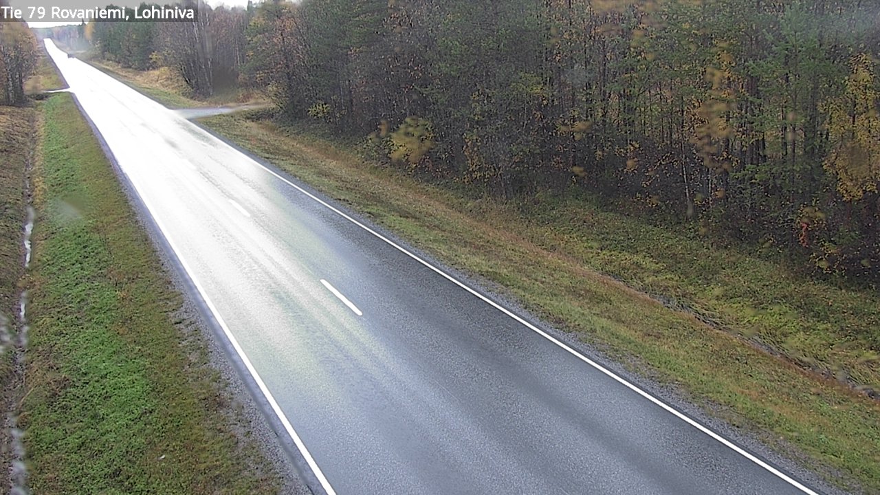 Weather Camera Image Road 79 Rovaniemi Lohiniva, Rovaniemi, Lappi
