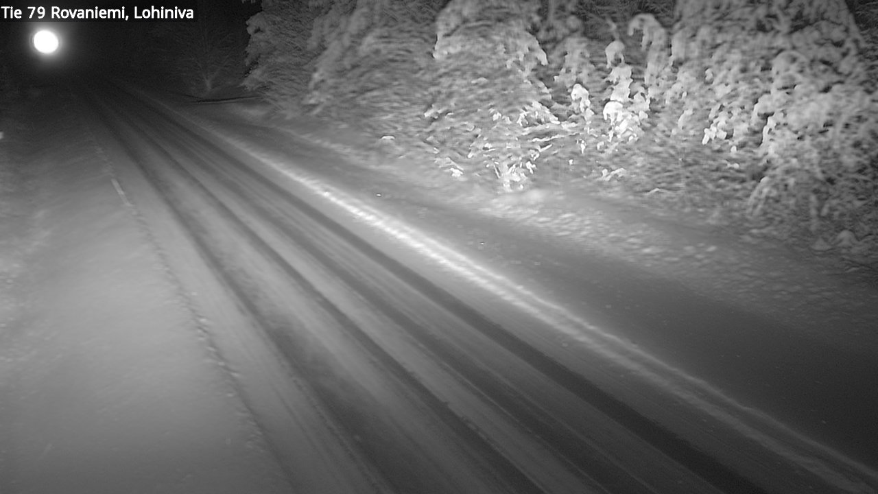 Weather Camera Image Road 79 Rovaniemi Lohiniva, Rovaniemi, Lappi