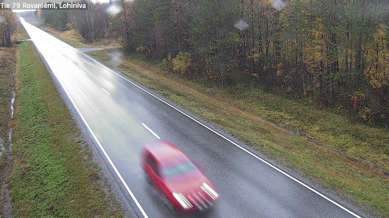 Weather Camera Image Road 79 Rovaniemi Lohiniva, Rovaniemi, Lappi
