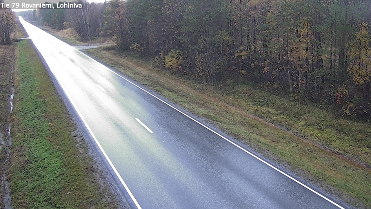 Weather Camera Image Road 79 Rovaniemi Lohiniva, Rovaniemi, Lappi