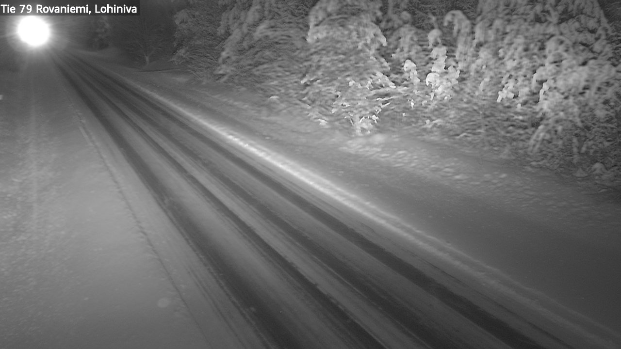 Weather Camera Image Road 79 Rovaniemi Lohiniva, Rovaniemi, Lappi