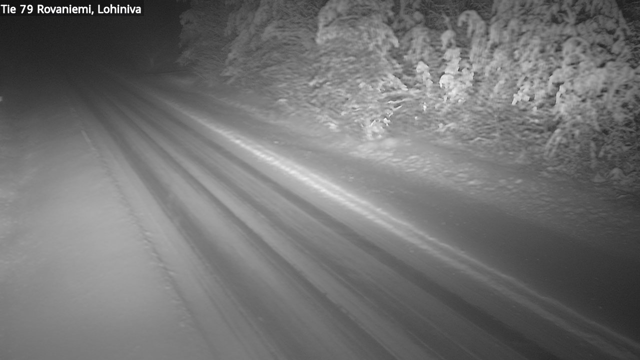 Weather Camera Image Road 79 Rovaniemi Lohiniva, Rovaniemi, Lappi