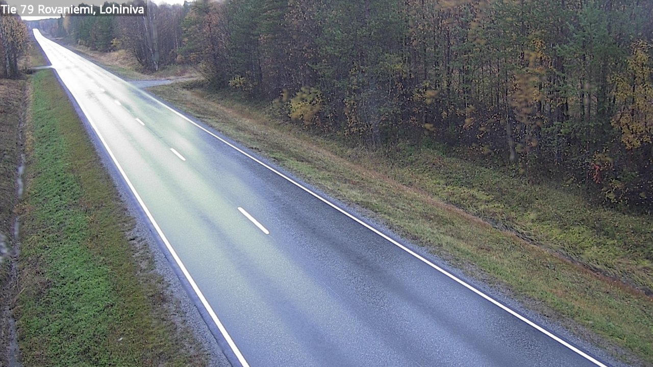 Weather Camera Image Road 79 Rovaniemi Lohiniva, Rovaniemi, Lappi