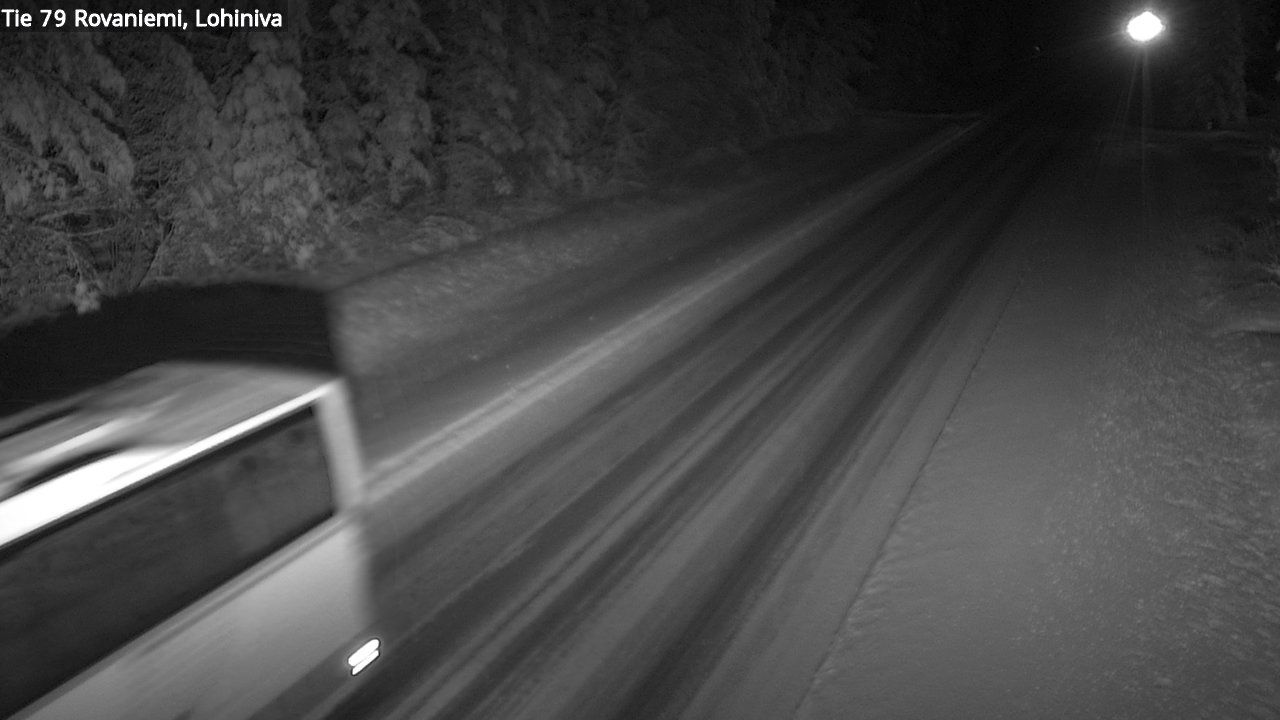Weather Camera Image Road 79 Rovaniemi Lohiniva, Rovaniemi, Lappi