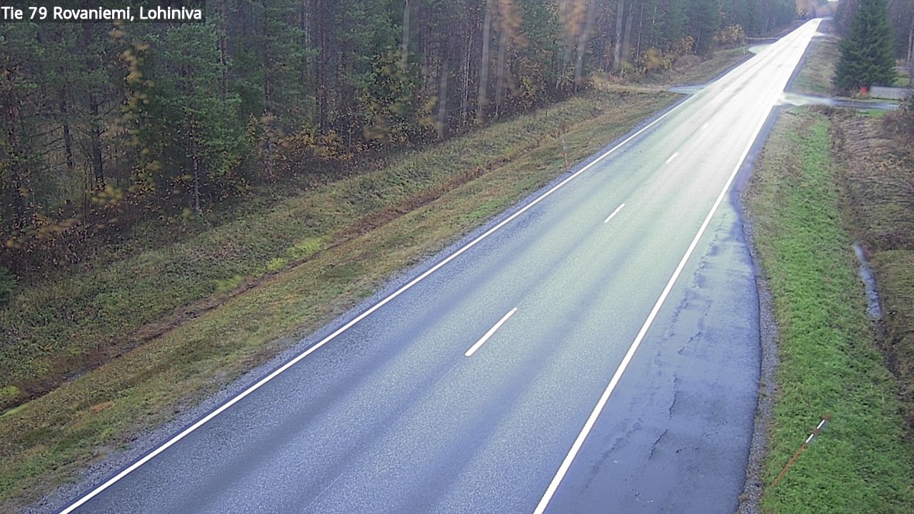 Weather Camera Image Road 79 Rovaniemi Lohiniva, Rovaniemi, Lappi