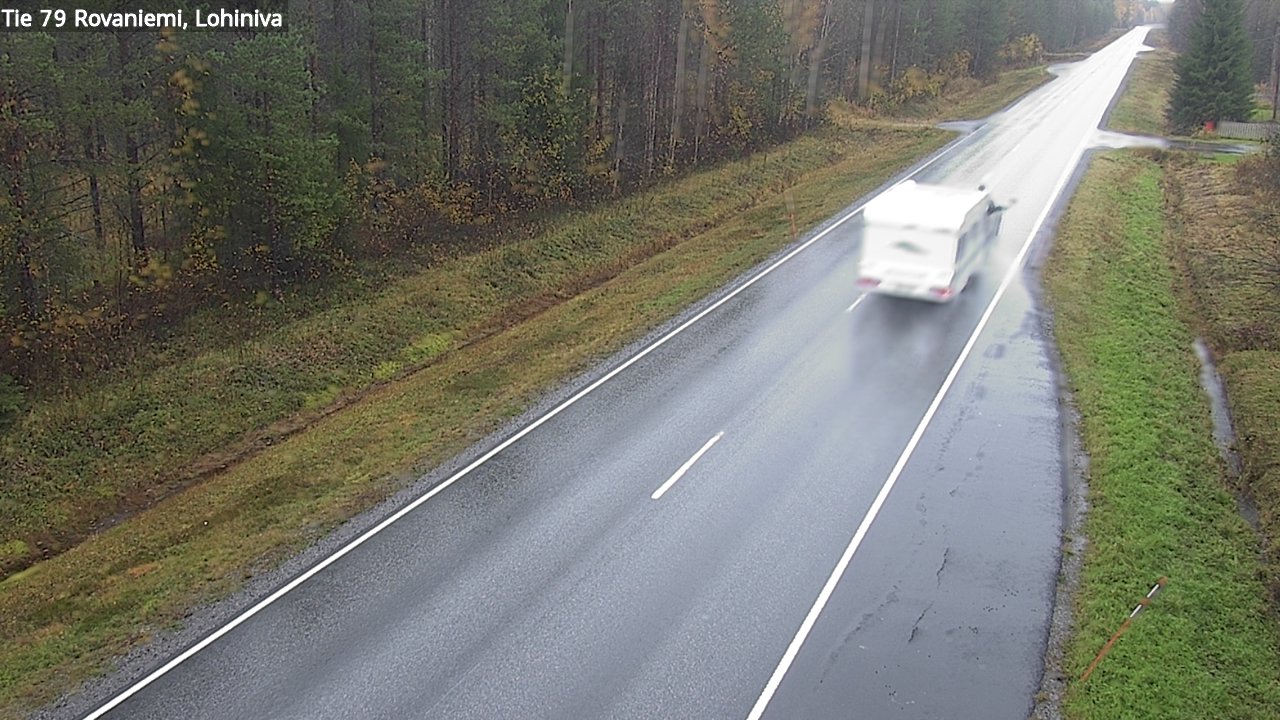 Weather Camera Image Road 79 Rovaniemi Lohiniva, Rovaniemi, Lappi