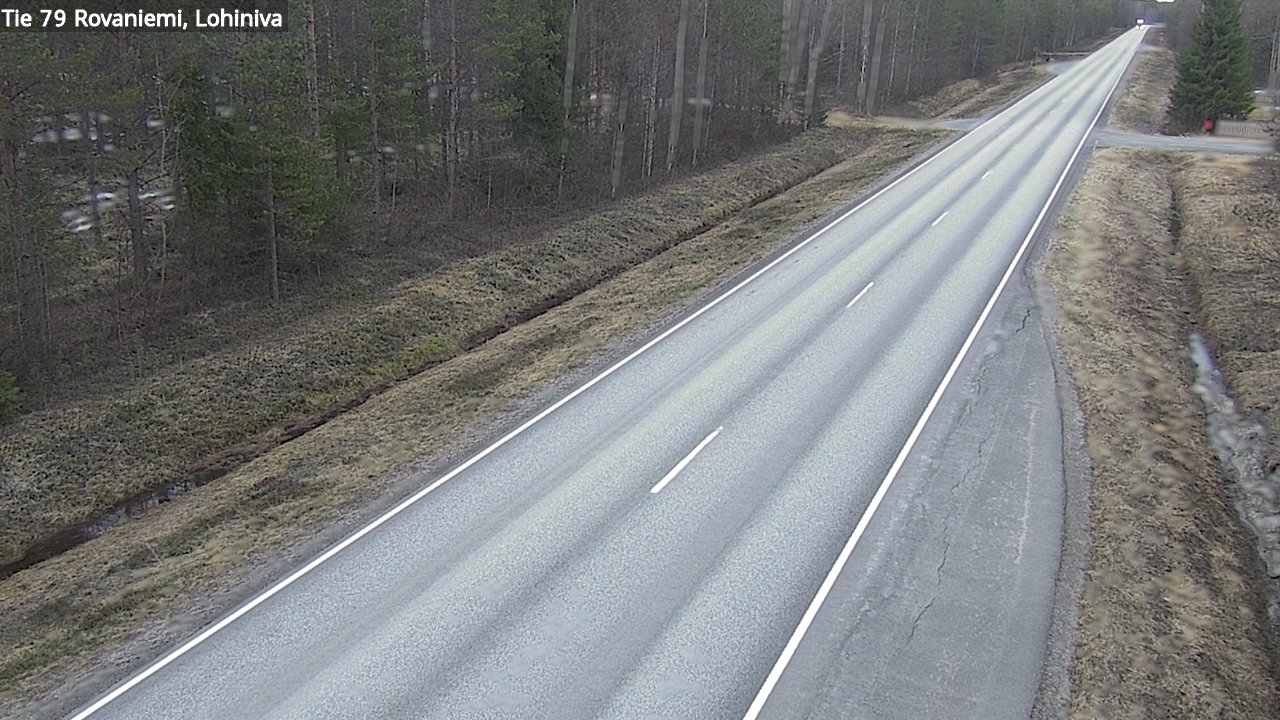 Weather Camera Image Road 79 Rovaniemi Lohiniva, Rovaniemi, Lappi