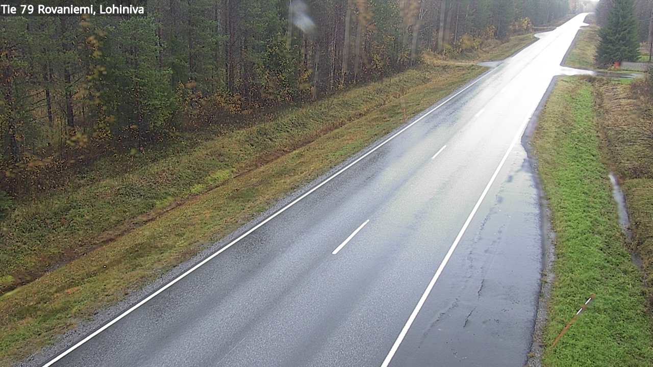 Weather Camera Image Road 79 Rovaniemi Lohiniva, Rovaniemi, Lappi