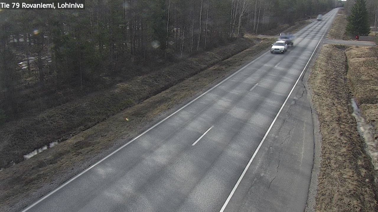 Weather Camera Image Road 79 Rovaniemi Lohiniva, Rovaniemi, Lappi