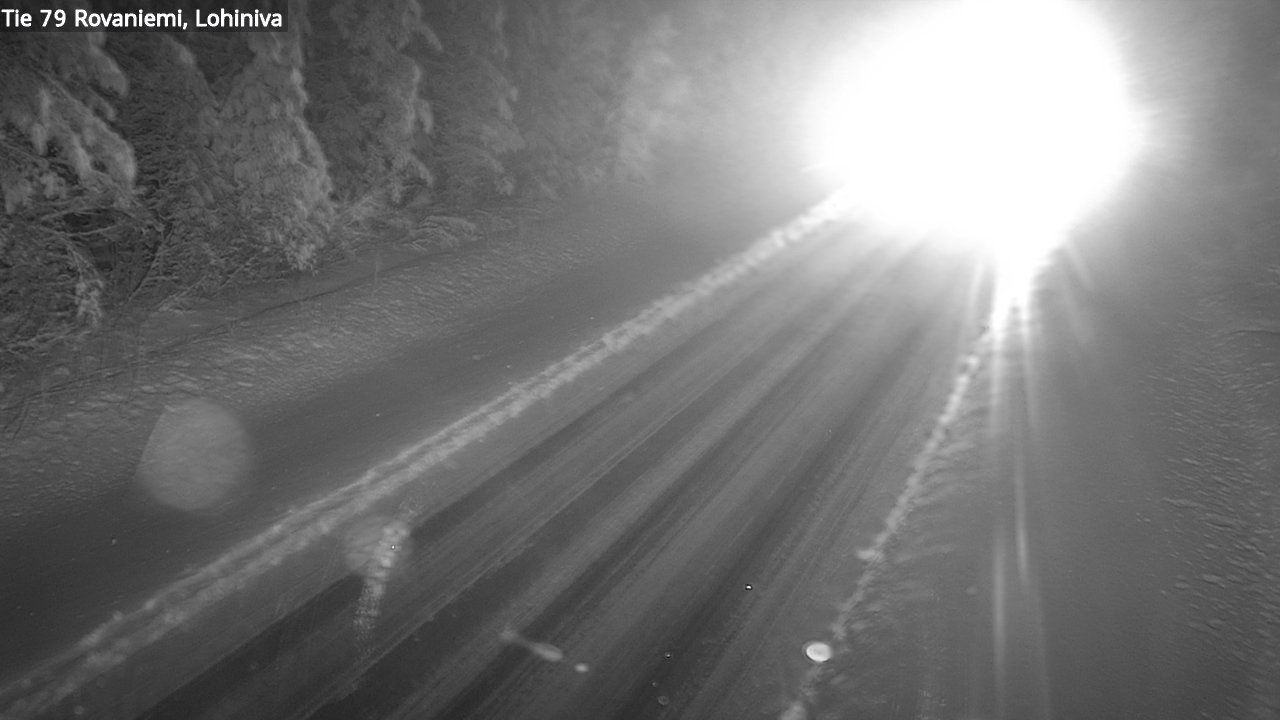 Weather Camera Image Road 79 Rovaniemi Lohiniva, Rovaniemi, Lappi