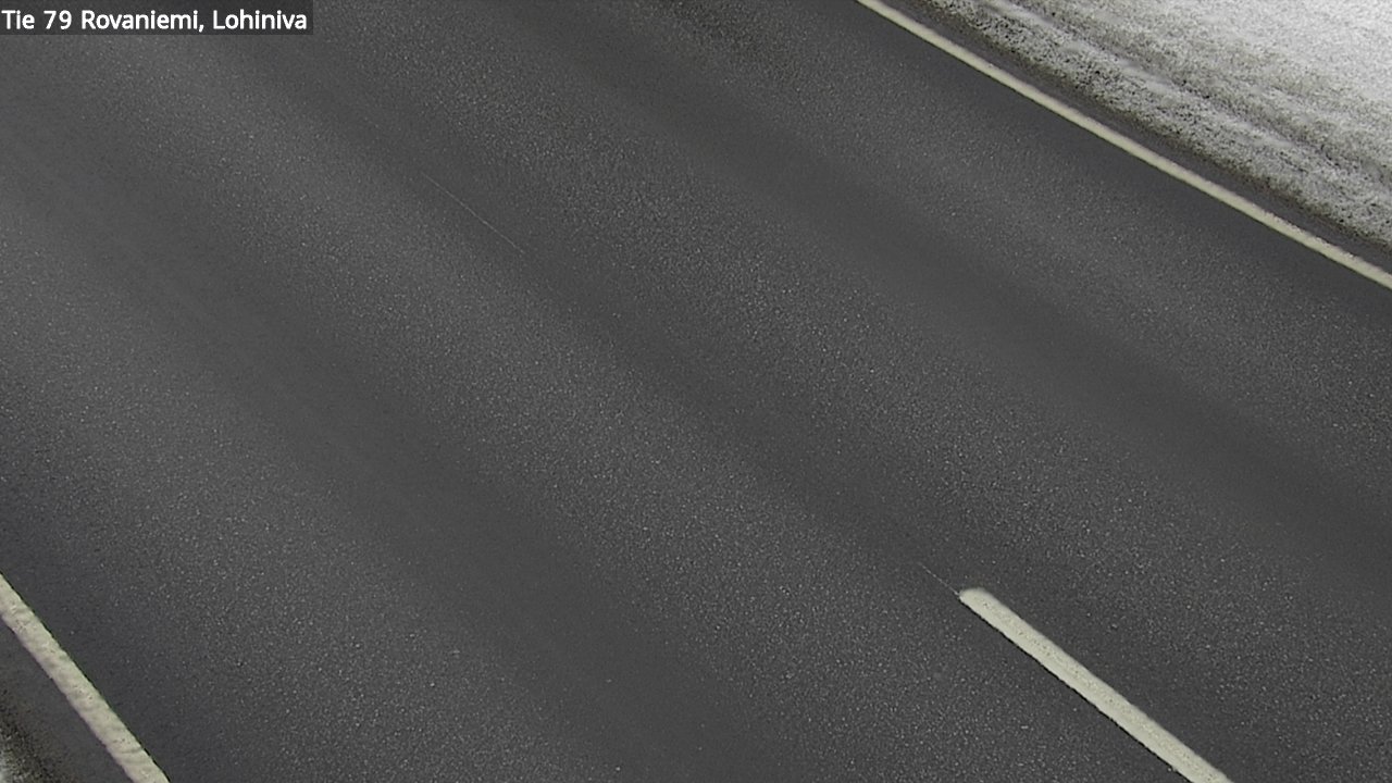 Weather Camera Image Road 79 Rovaniemi Lohiniva, Rovaniemi, Lappi