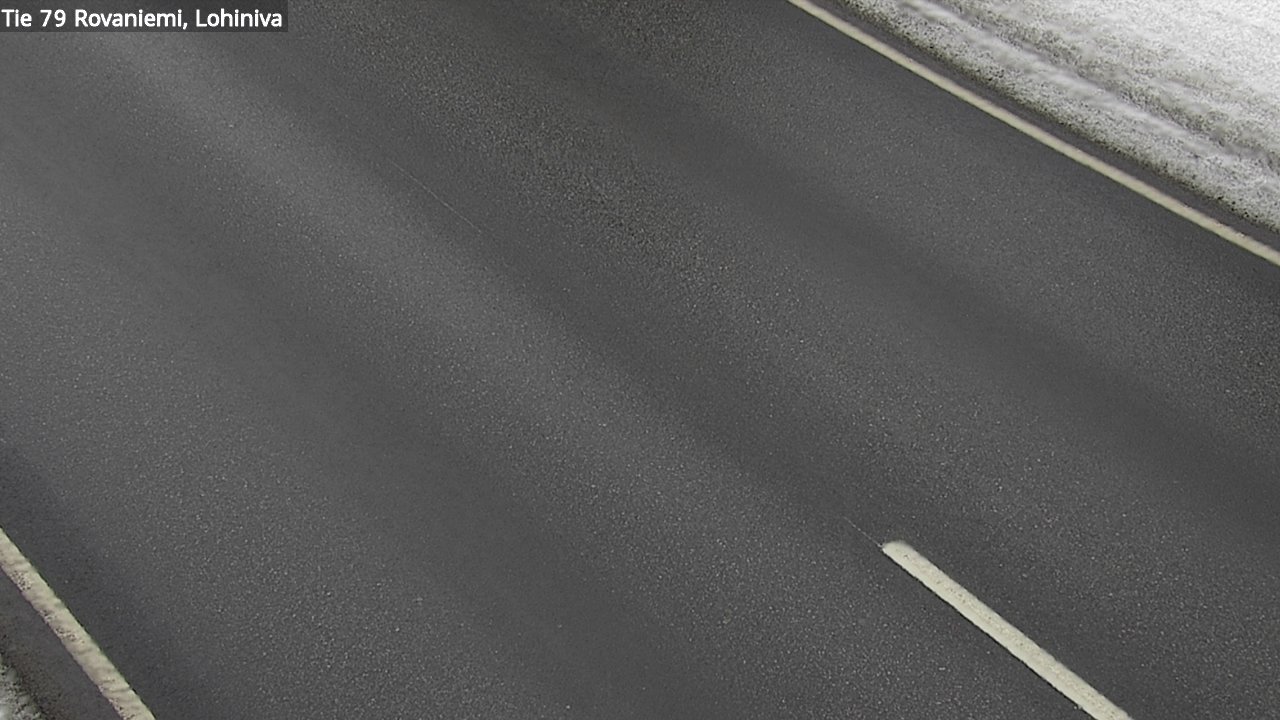 Weather Camera Image Road 79 Rovaniemi Lohiniva, Rovaniemi, Lappi