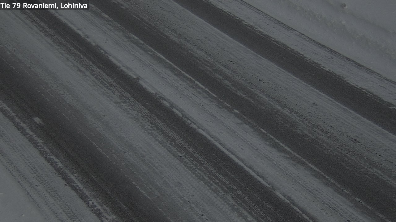 Weather Camera Image Road 79 Rovaniemi Lohiniva, Rovaniemi, Lappi