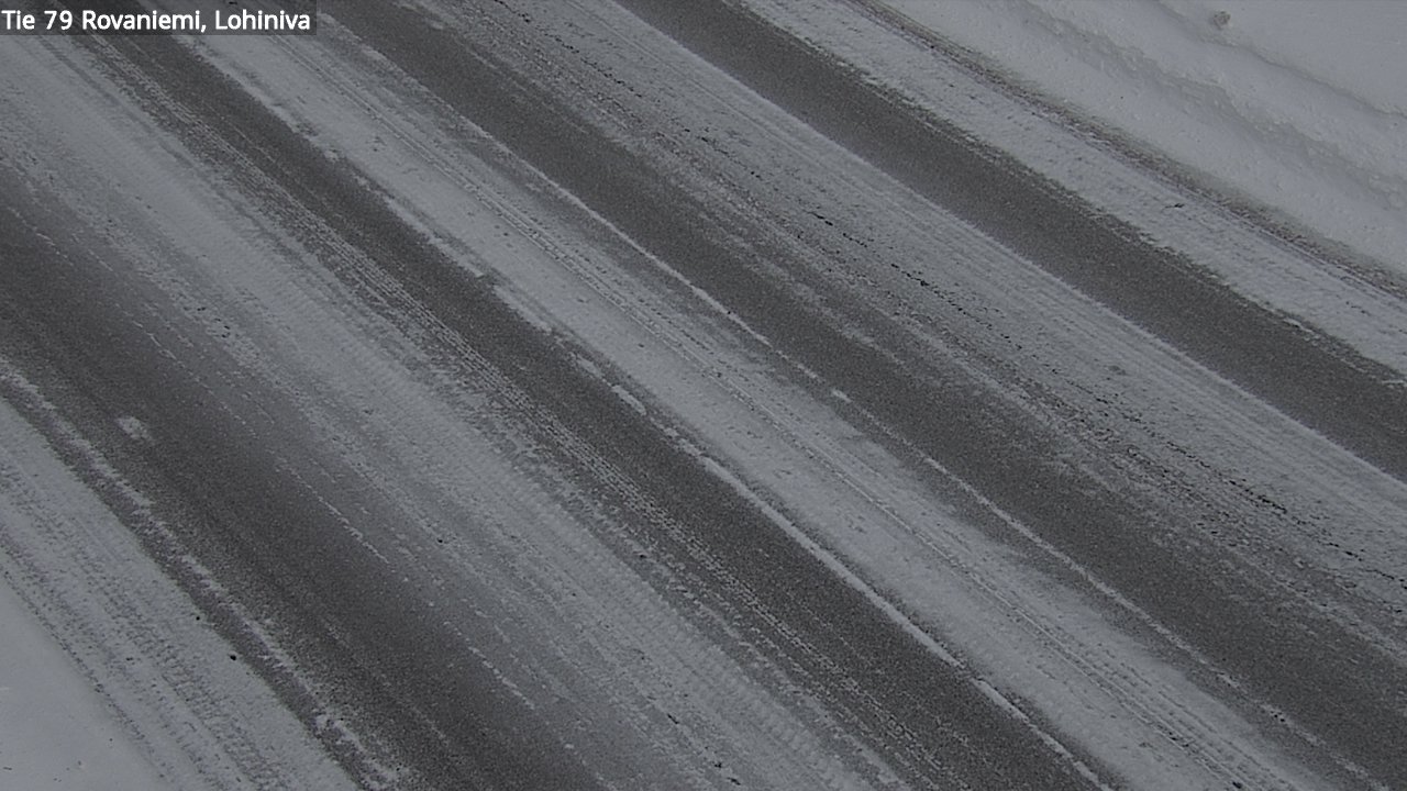 Weather Camera Image Road 79 Rovaniemi Lohiniva, Rovaniemi, Lappi