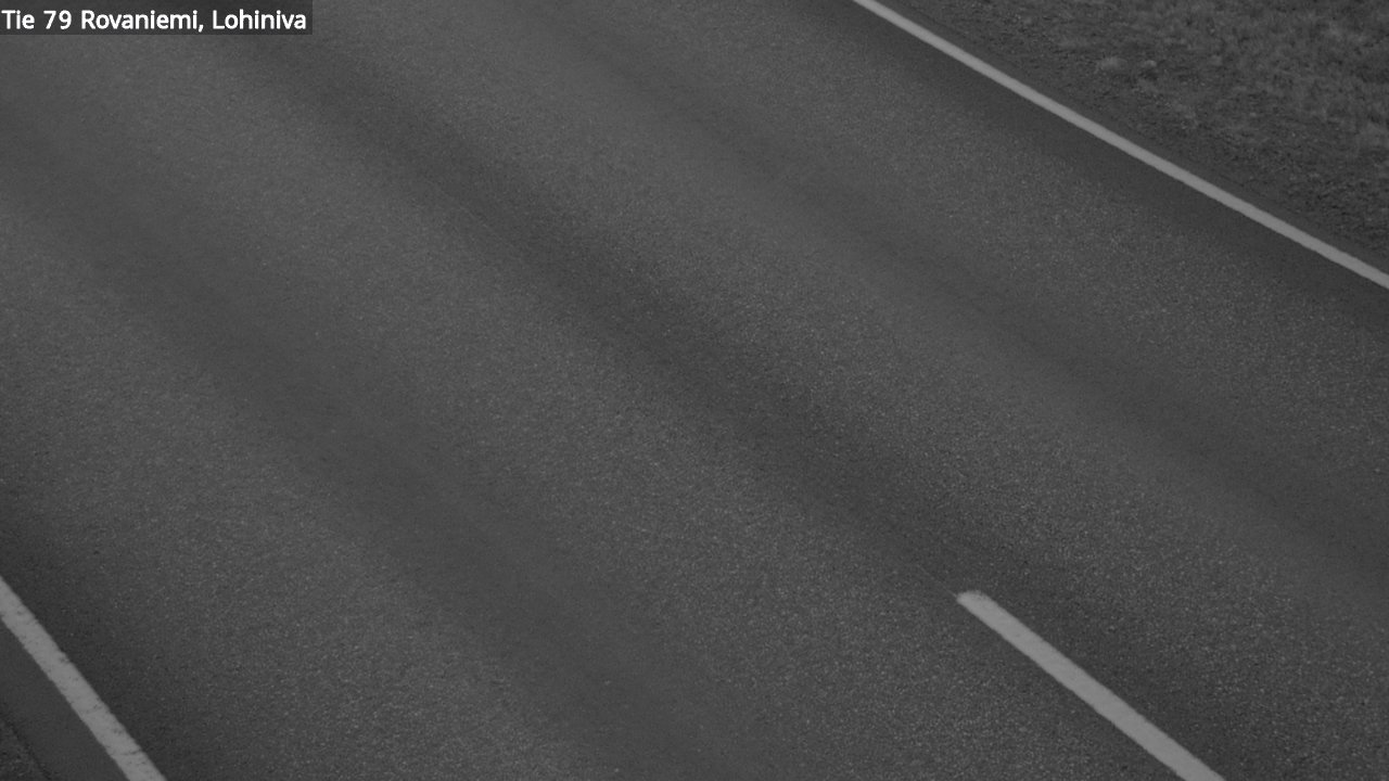 Weather Camera Image Road 79 Rovaniemi Lohiniva, Rovaniemi, Lappi