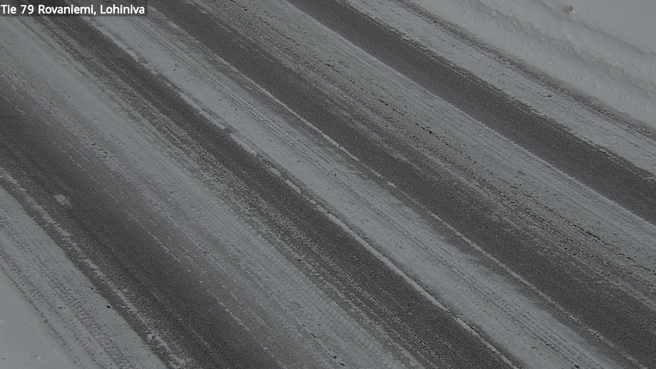 Weather Camera Image Road 79 Rovaniemi Lohiniva, Rovaniemi, Lappi