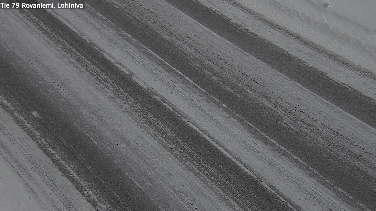 Weather Camera Image Road 79 Rovaniemi Lohiniva, Rovaniemi, Lappi